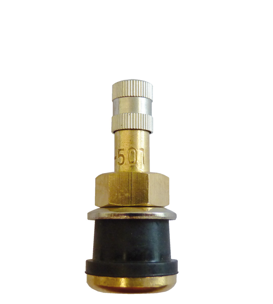 Ferdus Bezdušový ventil TR575, délka 29 mm, otvor v disku 16 mm, TRUCK Rozměr: délka 38 mm. otvor v disku 16 mm. 100 ks