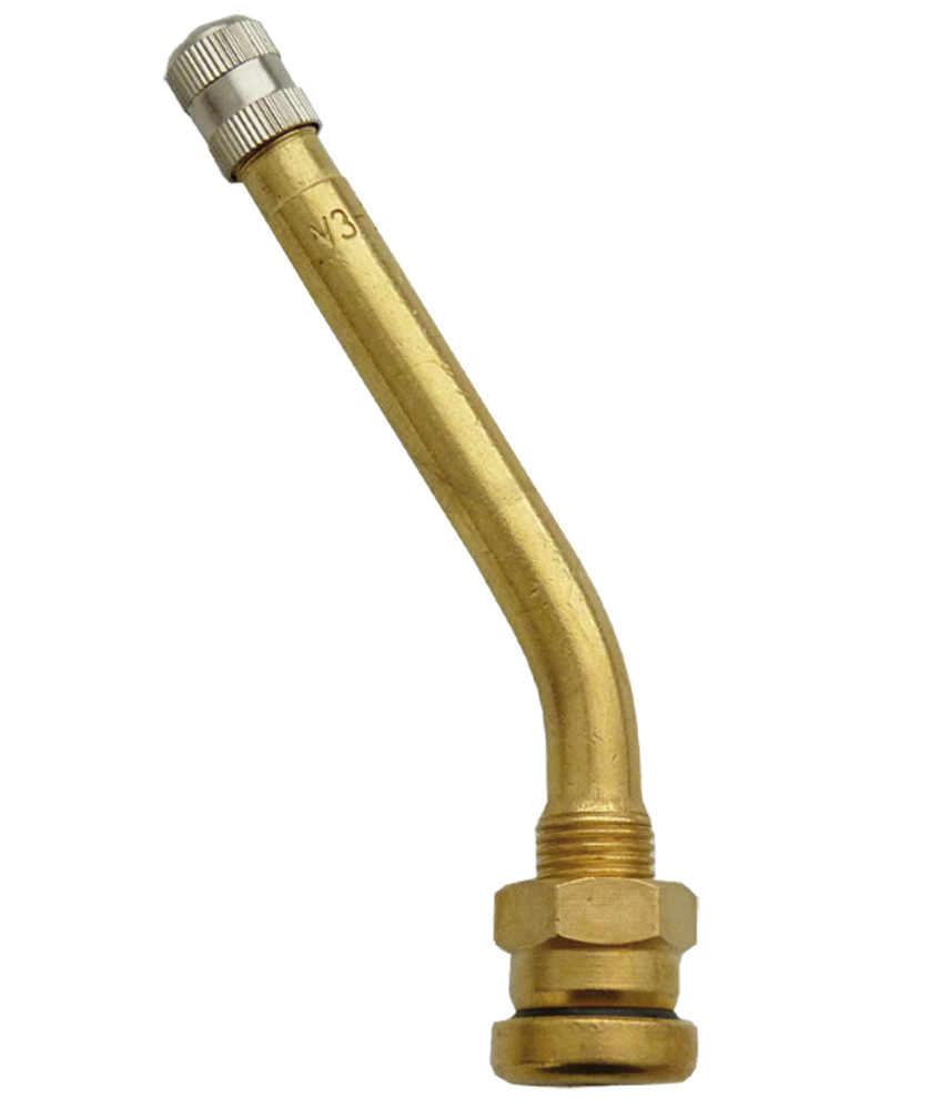 Ferdus Bezdušový ventil TR575, délka 29 mm, otvor v disku 16 mm, TRUCK Rozměr: délka 25+60 mm. otvor v disku 9.7 mm. 50 ks