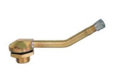 Ferdus Bezdušový ventil TR575, délka 29 mm, otvor v disku 16 mm, TRUCK Rozměr: délka 46.5+42.5 mm. otvor v disku 16 mm. 50 ks