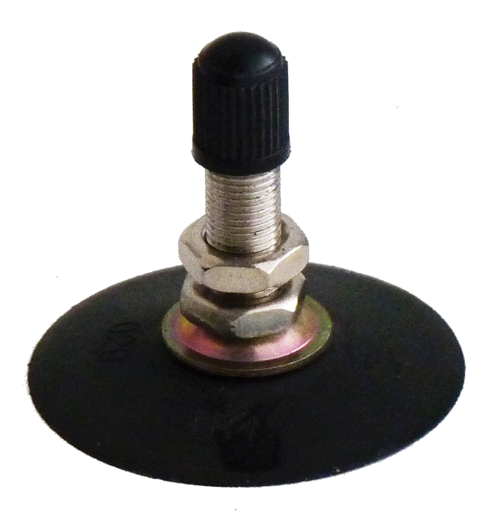 Dušový ventil s patkou TR4S, průměr 38 mm, MOTO - Ferdus 11.36 Varianta: GP1 MOTO. průměr 45 mm. 100 ks