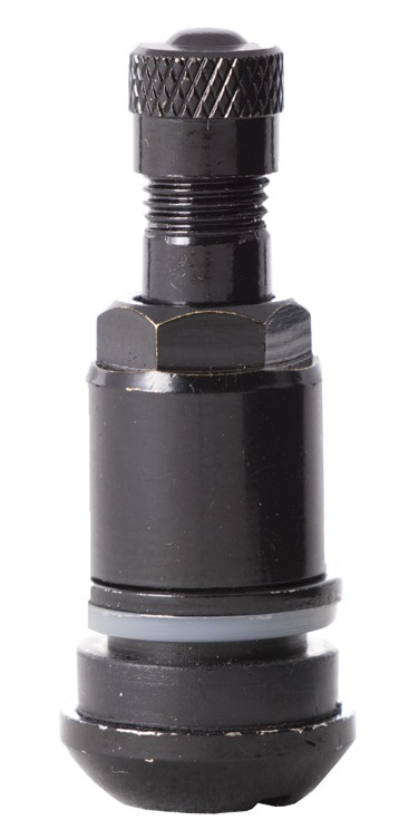 Ferdus Bezdušový ventil TR525 MS, otvor v disku 11,5 mm, délka ventilu 42 mm - 1 kus Varianta: černý. otvor v ráfku 11.5 mm. délka 42 mm. 1 ks