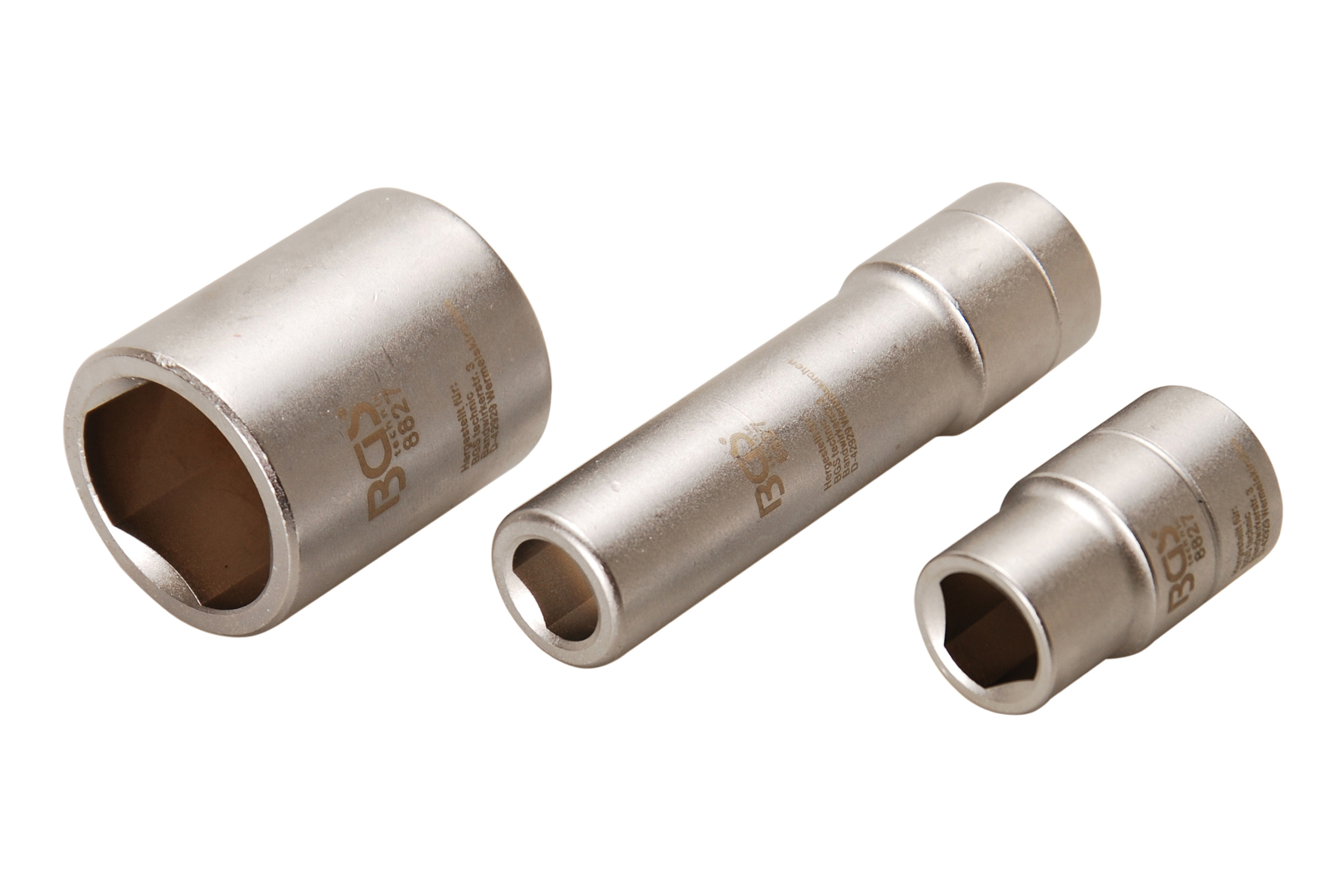 BGS technic Hlavice na vstřikovací čerpadla BOSCH, 3 kusy - BGS 8827