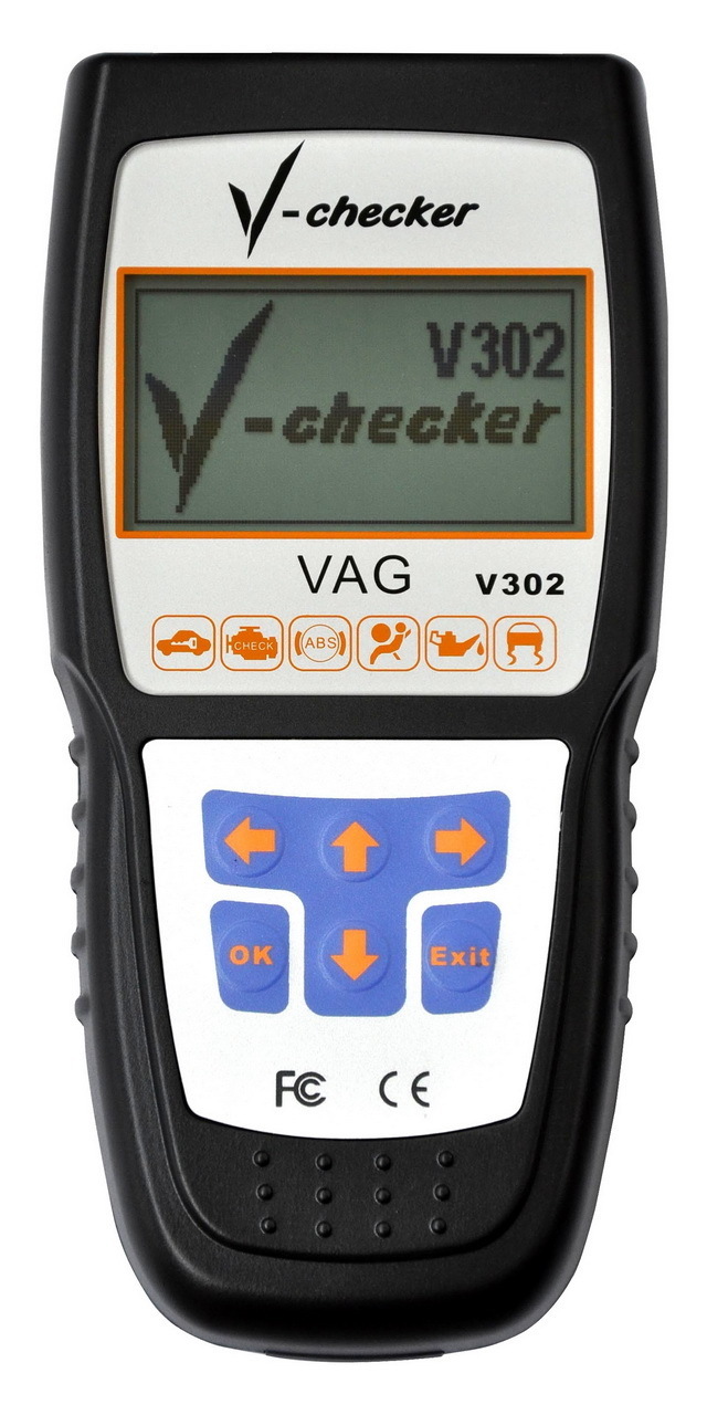 Profesionální diagnostika koncernu VW, V-checker - SIXTOL V302