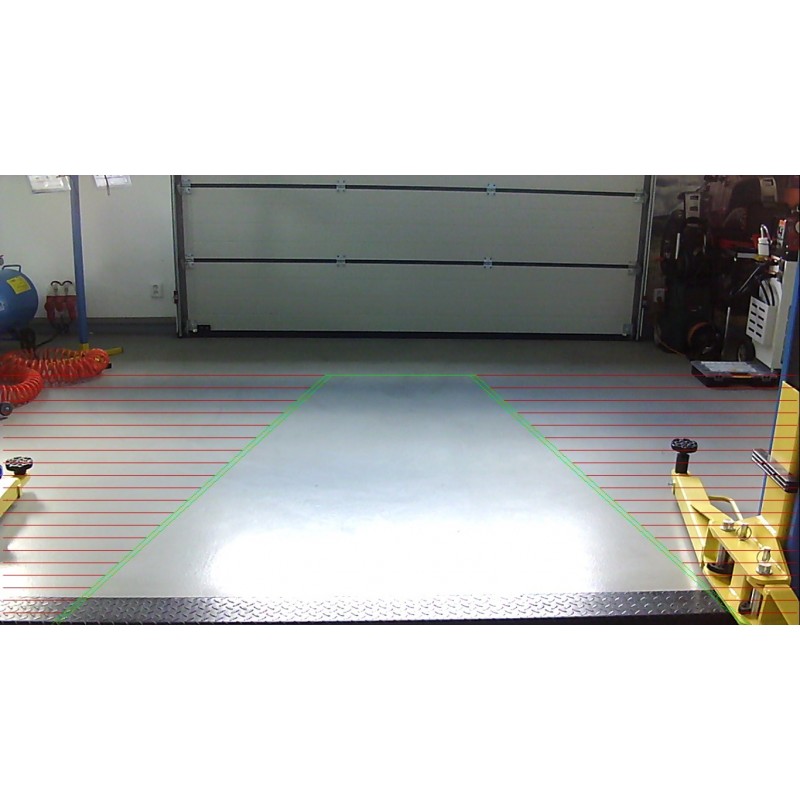 3D geometrie s elektronickým sledováním terčů
