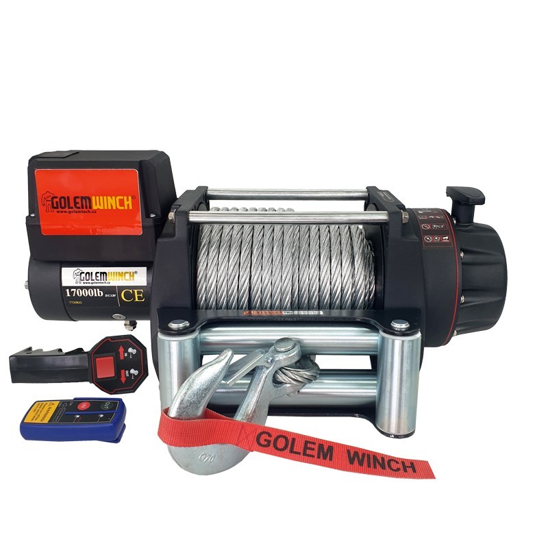 Golemtech Elektrický naviják Golemwinch 7,7 t 12 V