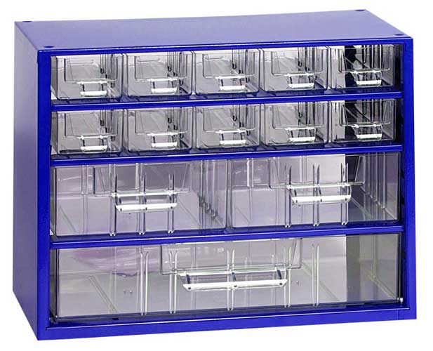 Box na nářadí MINI - 10xA, 2xB, 1xC - MARS 6761
