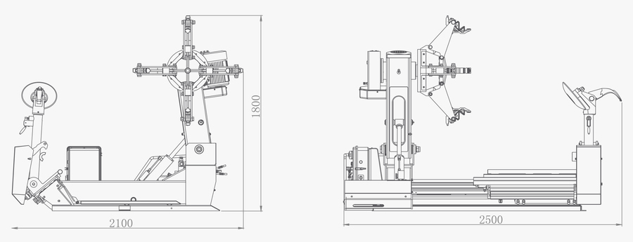 Ferdus Zouvačka nákladní LC590C, 14 – 40″ (56″), automat