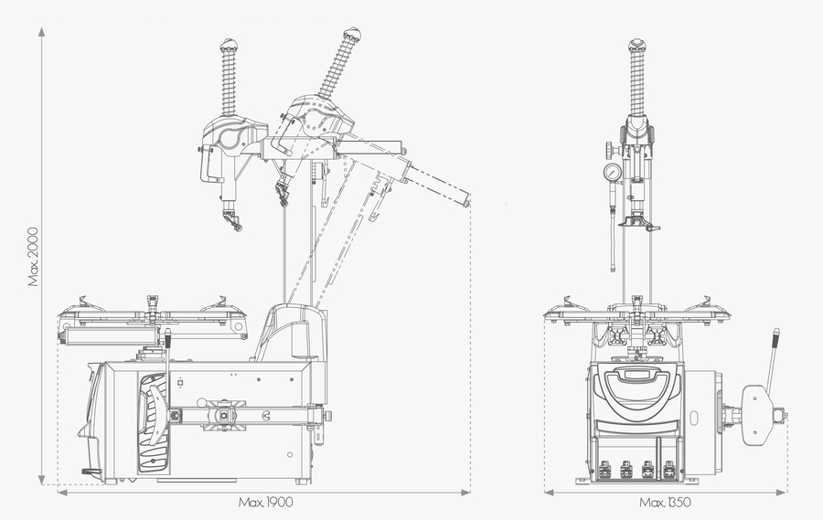 Ferdus Set: zouvačka osobní LC889N, Helper 390H, 6″ – 28″, automat