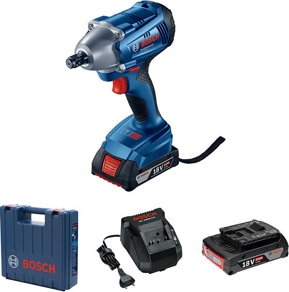 Aku rázový utahovák 1/2” Bosch GDS 250-LI Professional, 250 Nm - 06019G6120