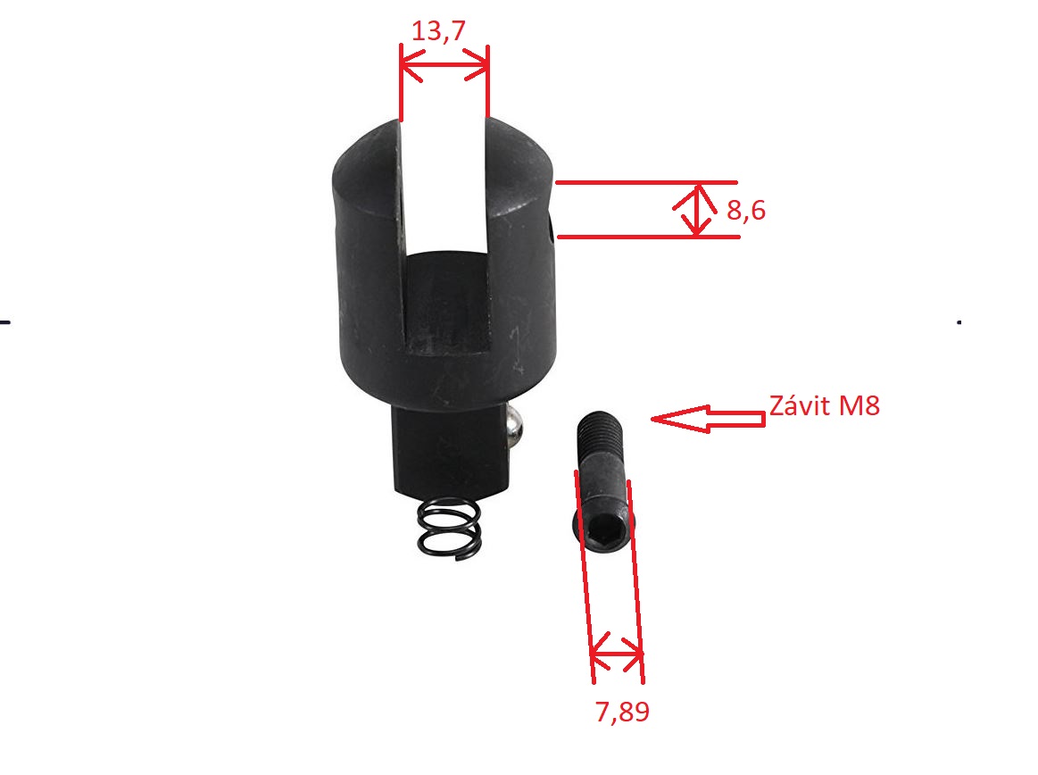 Opravná sada pro trhák s kloubem 3/4" - BGS 283-1