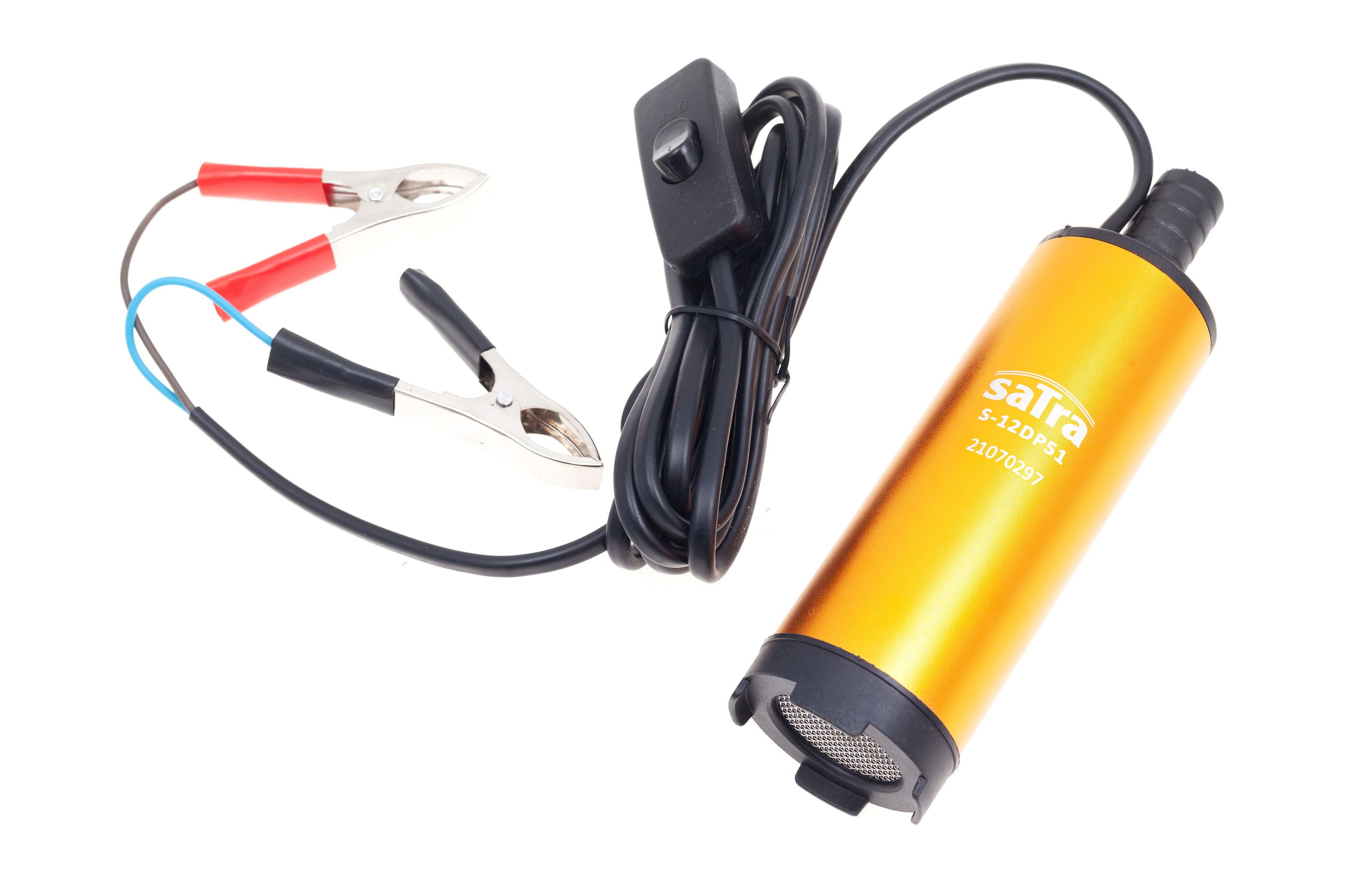 Mini ponorné čerpadlo na naftu, olej a vodu, priemer 51 mm, 12V/60W - SATRA