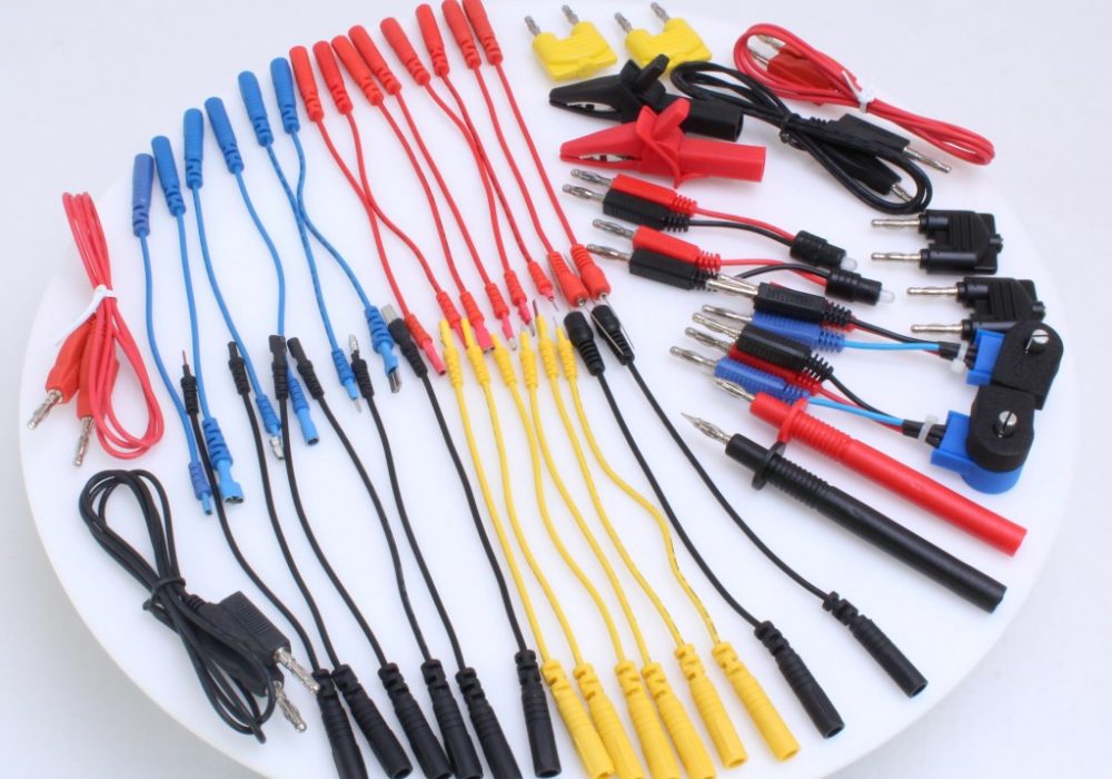 Přípravky pro testování elektrických systémů vozidla, sada 92 ks – ASTA