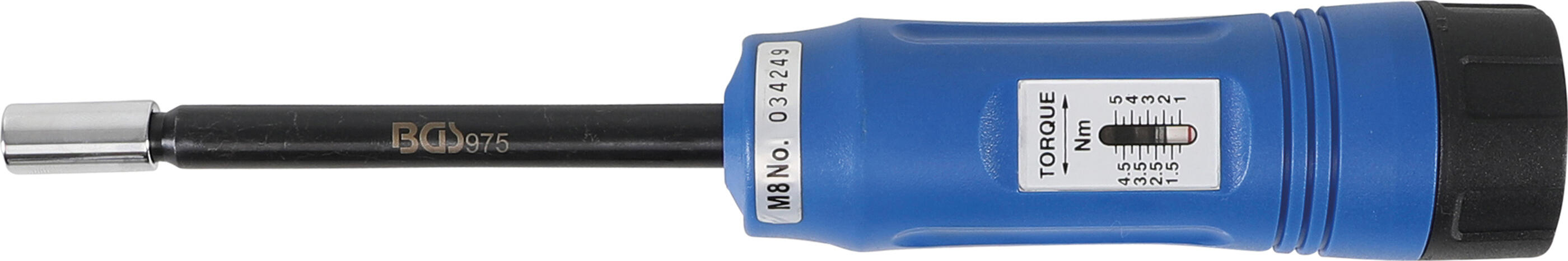 Momentový šroubovák 1/4", 1 - 5 Nm, s certifikátem - BGS 975
