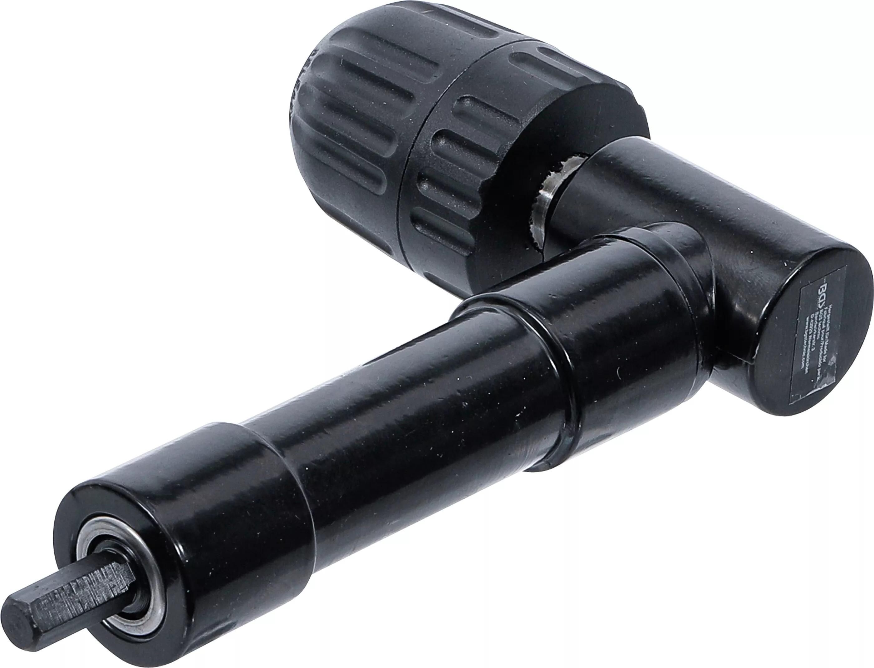 Sklíčidlo na vrtačku rychloupínací, zahnuté 90 stupňů, 10 mm