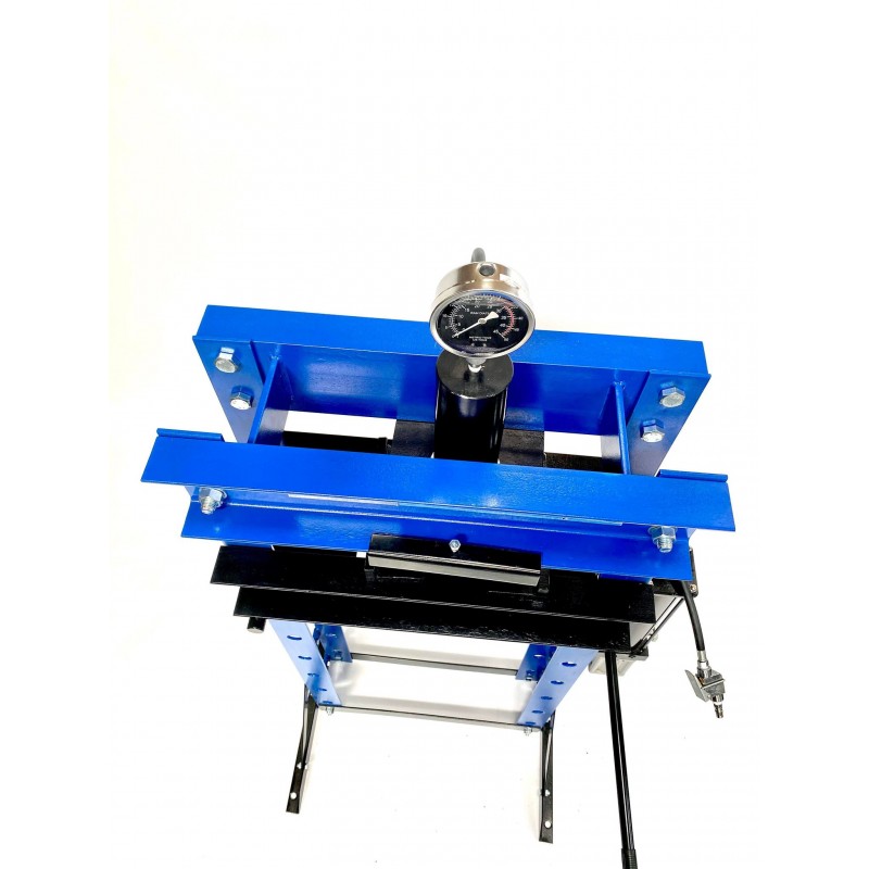 Hydraulicko-pneumatický dílenský lis 30t, s manometrem - ASTA A-30021 - Obrázek 6
