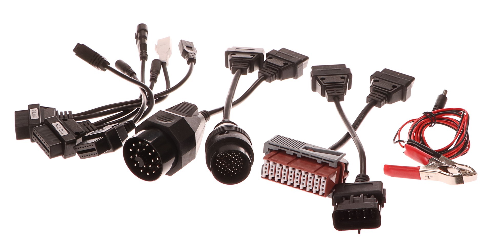 Redukce pro diagnostiku na vozy BMW, Mercedes, Fiat, Opel, VW, PSA, sada 8 kusů - SIXTOL