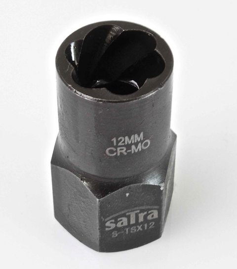 Hlavice nástrčná na poškozené šrouby 1/2", rozměr 17 mm - SATRA Velikost: 13 mm