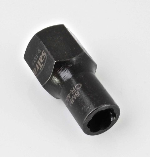 Hlavice nástrčná na poškozené šrouby 1/2", rozměr 17 mm - SATRA Velikost: 8 mm