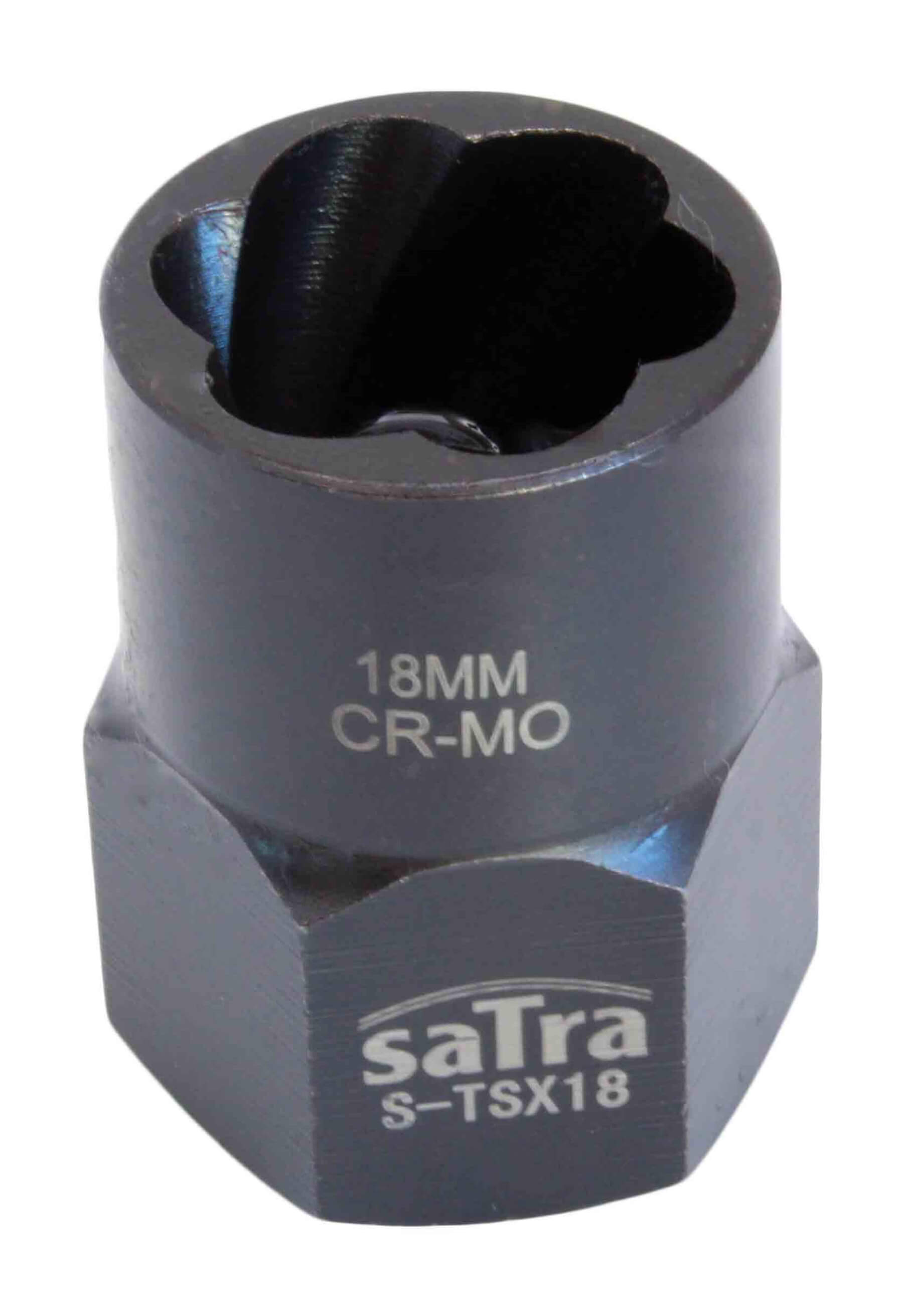 Hlavice nástrčná na poškozené šrouby 1/2", rozměr 17 mm - SATRA Velikost: 18 mm