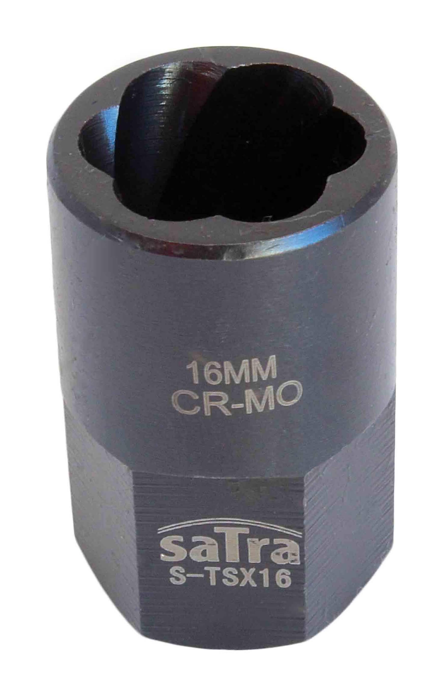 Hlavice nástrčná na poškozené šrouby 1/2", rozměr 16 mm - SATRA Velikost: 16 mm