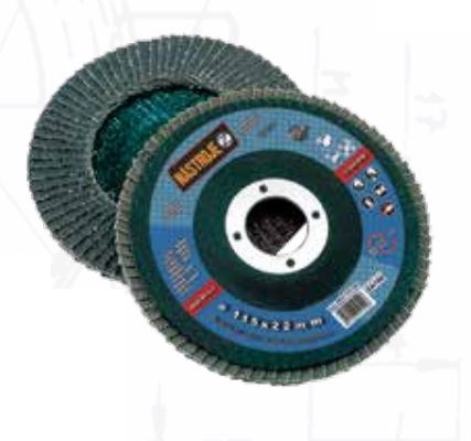 NÁSTROJE CZ Kotouč brusný lamelový, zrnitost 60, 115 x 22 mm, na nerez, šikmý Zrnitost: 60