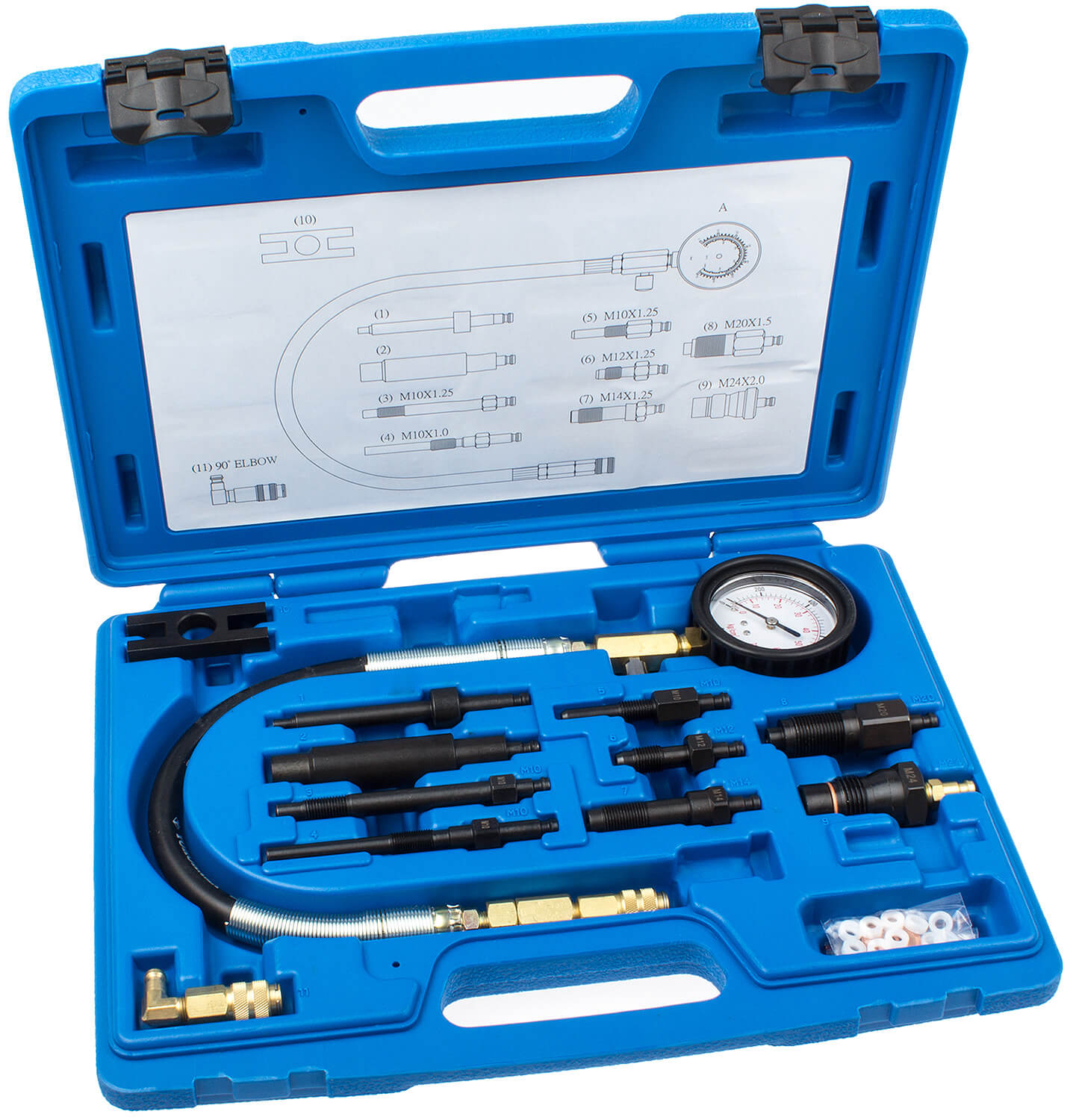 Kompresiometr - tester komprese diesel - ASTA
