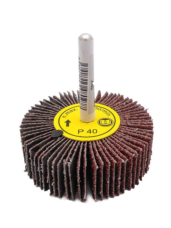 MAGG Kotouče brusné lamelové, 60x20 mm, na stopce 6 mm, různé hrubosti - korund Zrnitost: P60