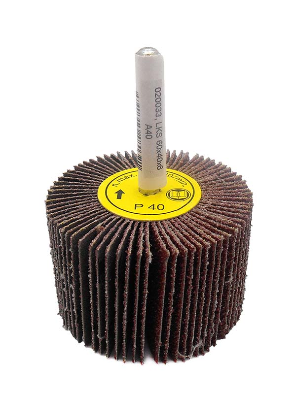 MAGG Kotouč brusný lamelový P60, 60x40 mm, na stopce 6 mm Zrnitost: P100