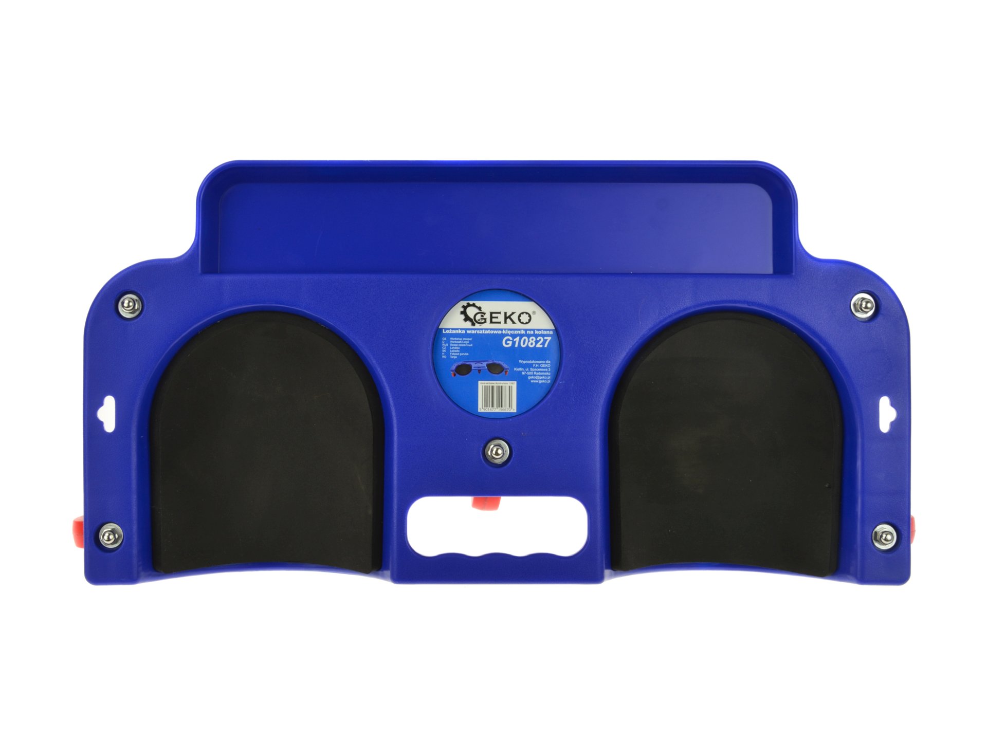 Klekátko dílenské pojízdné, plastové, polstrované