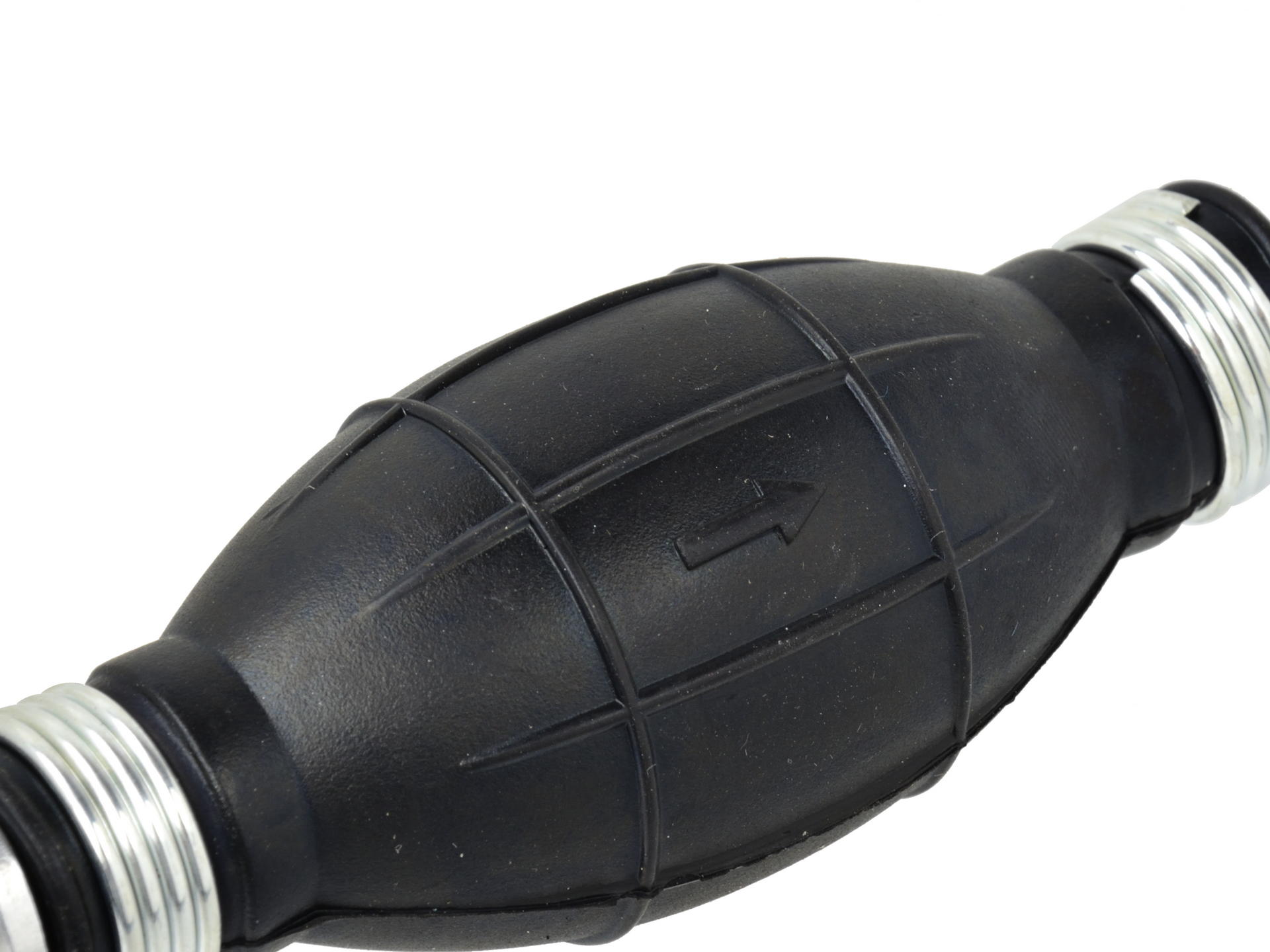 Ruční gumová pumpička - balónek 8 mm, 2x hadice 1 metr