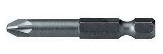 Bity křížové Pozidrive 1/4", různé rozměry, délka 50 mm - JONNESWAY