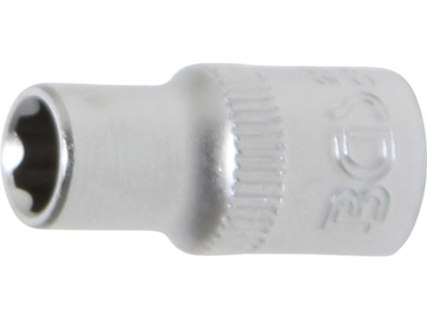 BGS technic Hlavice nástrčná, 1/4", 4,5 mm, profil Super Lock - BGS 2339 Velikost: 6 mm