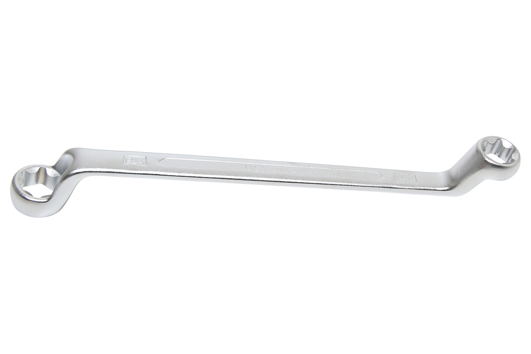BGS technic Klíč očkový vyhnutý TORX-E, E20xE24 - BGS 2281-20X24