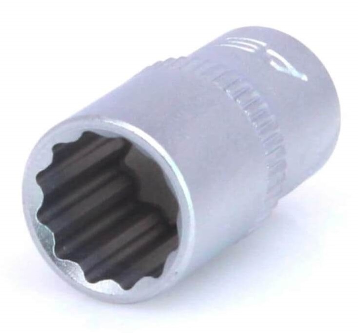 Hlavice nástrčná 1/4" 4 mm, 12hranná - ASTA Velikost: 7 mm