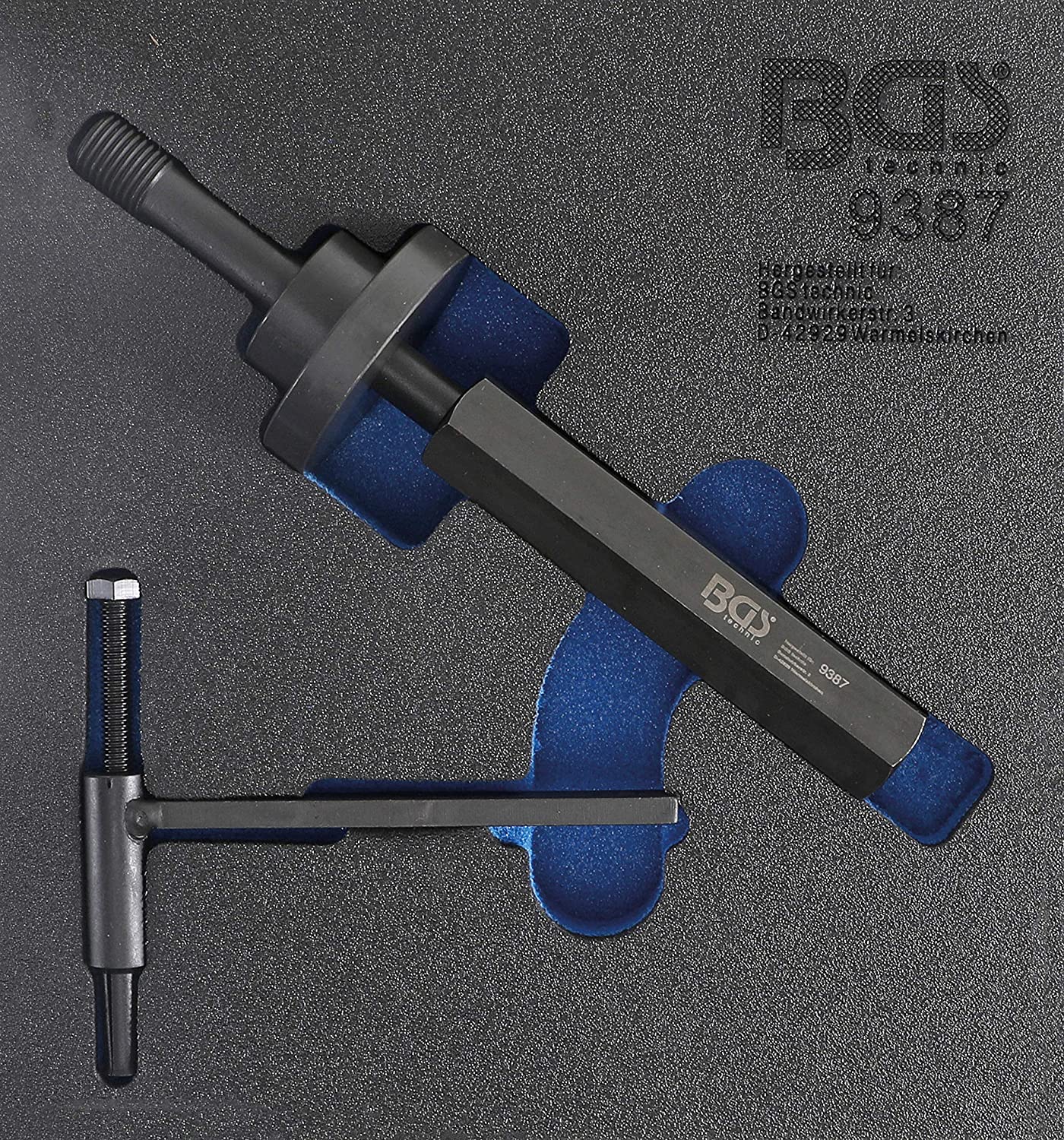 Přípravek na demontáž řetězového kola vysokotlakého čerpadla Ford 1.8 TDDi, TDCi BGS 9387