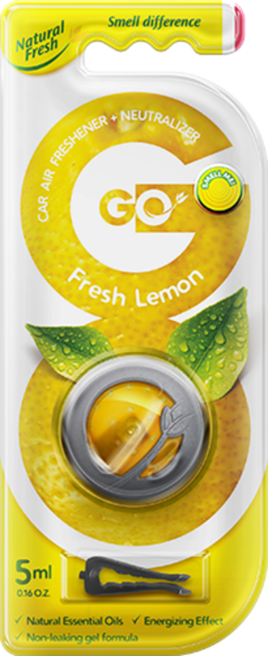 Vůně do auta Go Gel Fresh Lemon 5 ml