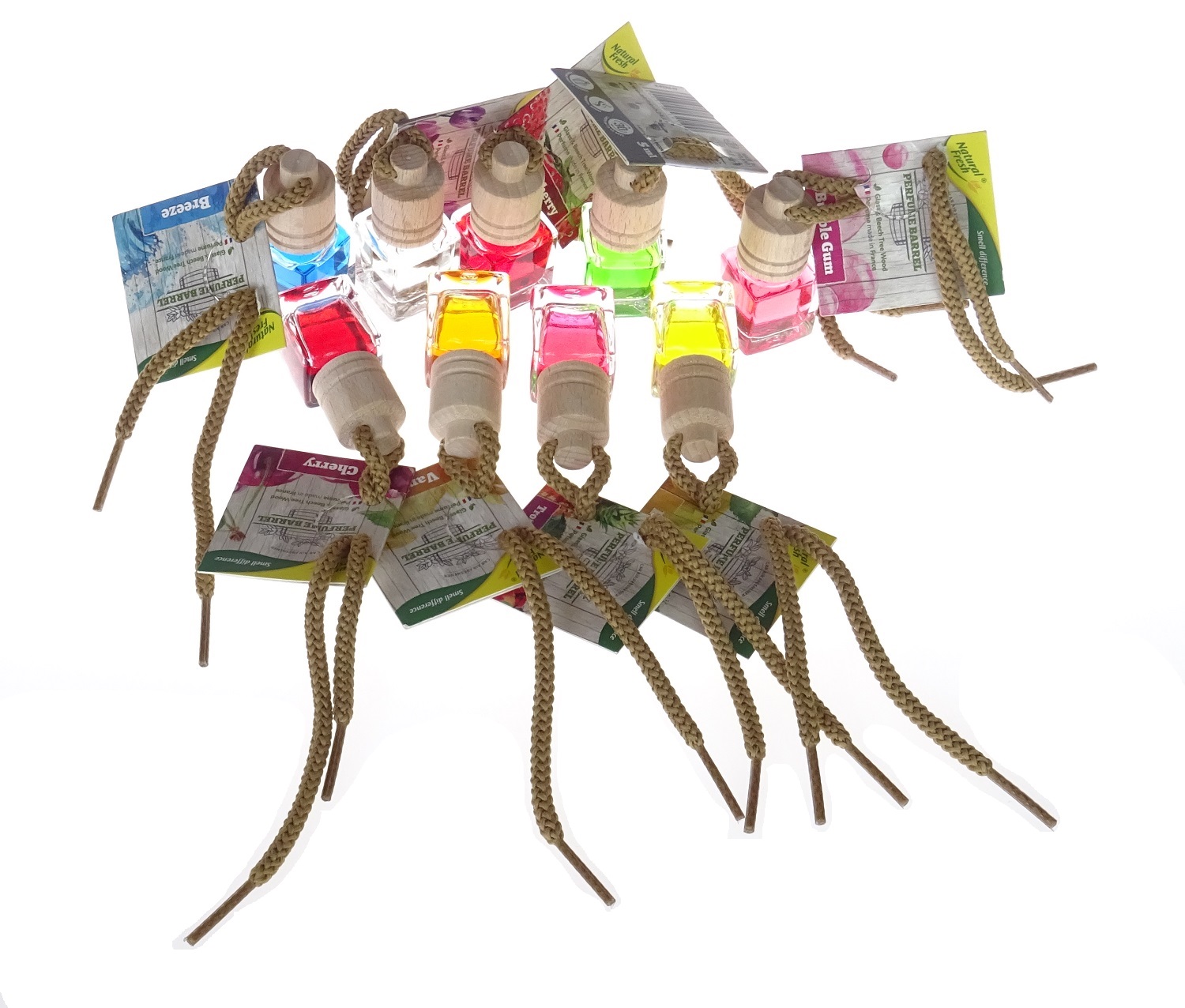 Natural Fresh Vůně do auta Perfume Barrel 5 ml Mix 88 ks