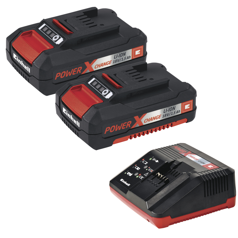 Aku vrtací šroubovák TE-CD 18 LI s 2 bateriemi, Power X-Change - Einhell Expert Plus