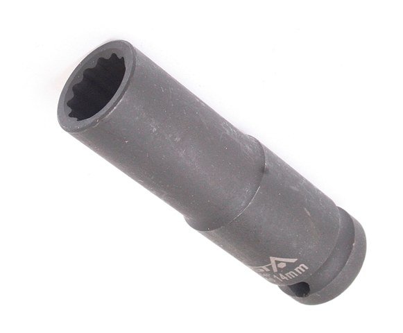 Hlavice nástrčná úderová 1/2" 32 mm, 12hranná, prodloužená 78 mm - ASTA Velikost: 14 mm