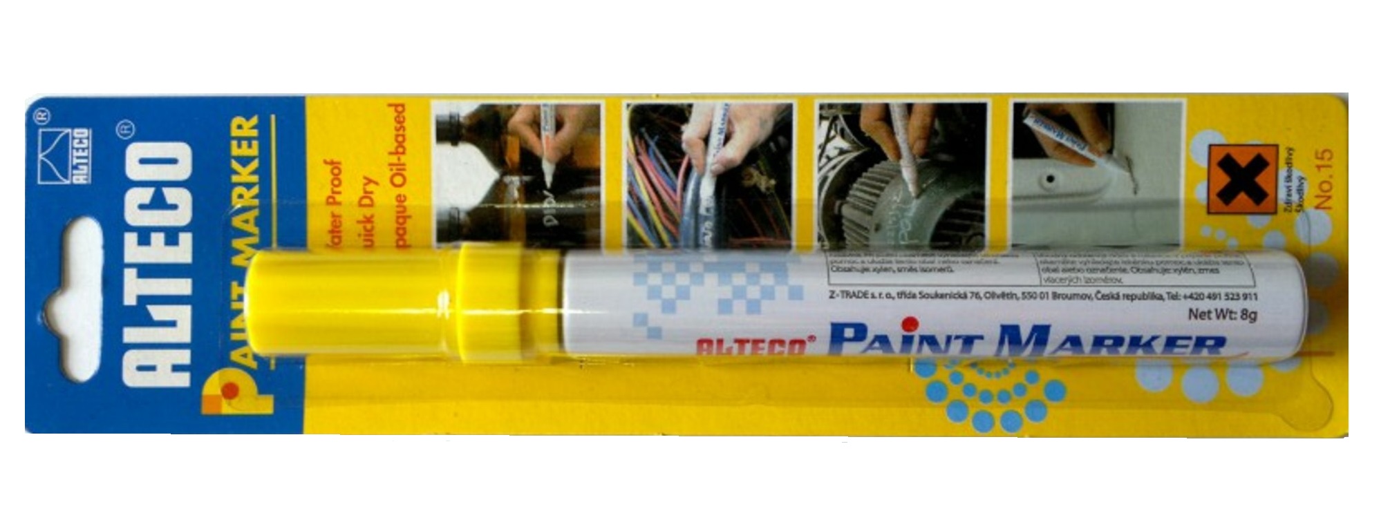 Popisovače - fixy, různé barvy