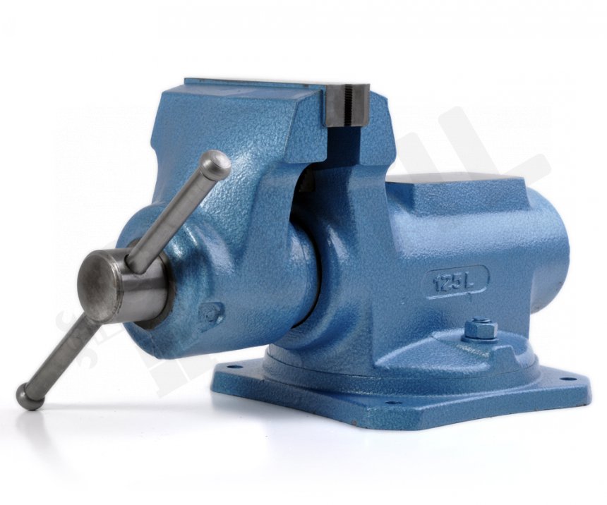 Dílenský svěrák YORK 125 STANDARD T, čelisti na trubky Délka čelistí: 125 mm