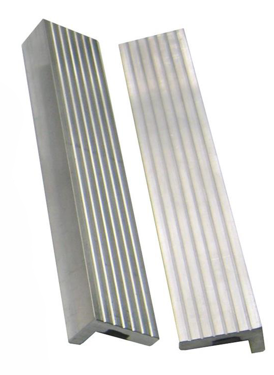 Vložky do čelistí svěráku 150 mm, hliníkové, 2 ks - YORK Délka: 125 mm