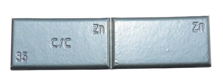 Ferdus Závaží samolepící zinkové ZNC 10 g, šedý lak - 1 kus Varianta: ZNC 35 g. šedý lak. 1 ks