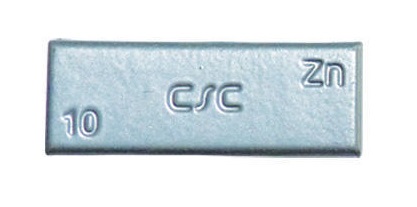 Ferdus Závaží samolepící zinkové ZNC 10 g, šedý lak - 1 kus Varianta: ZNC 10 g. šedý lak. 100 ks