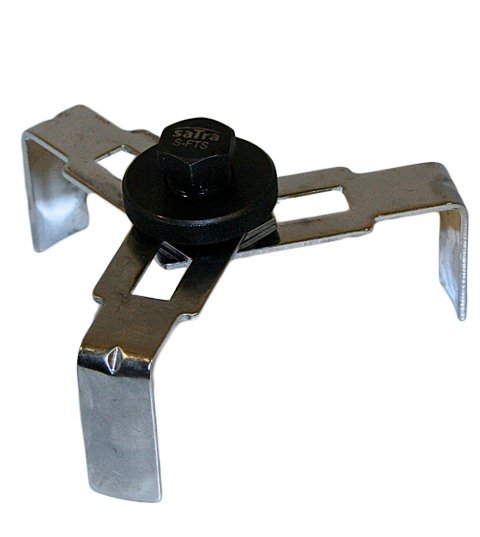 Klíč na víka nádrže a filtry paliva, 3ramenný nastavitelný 75 – 160 mm - SATRA
