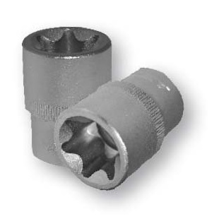 Nástrčná hlavice TORX E 3/8" E18 - ASTA Velikost: E16