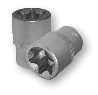 Nástrčné hlavice TORX E 3/8", různé rozměry - ASTA Velikost: E18