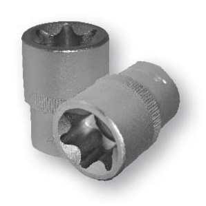 Nástrčné hlavice TORX E 3/8", různé rozměry - ASTA Profil: Torx, Velikost čtyřhranu: 3/8", Velikost: E14