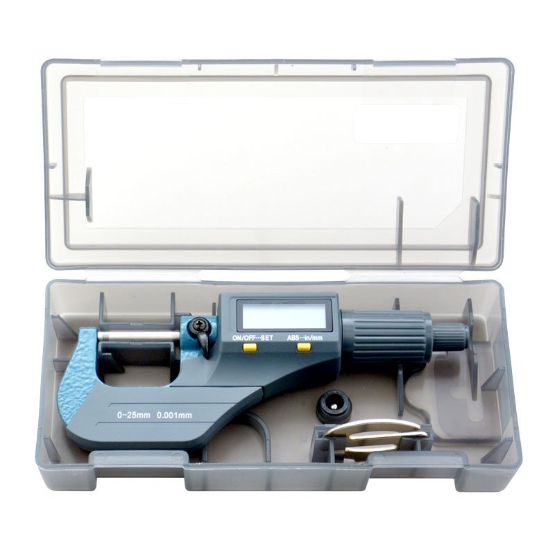 Genborx Digitální mikrometr 0-25 mm, přesnost 0,001 mm – Q23025