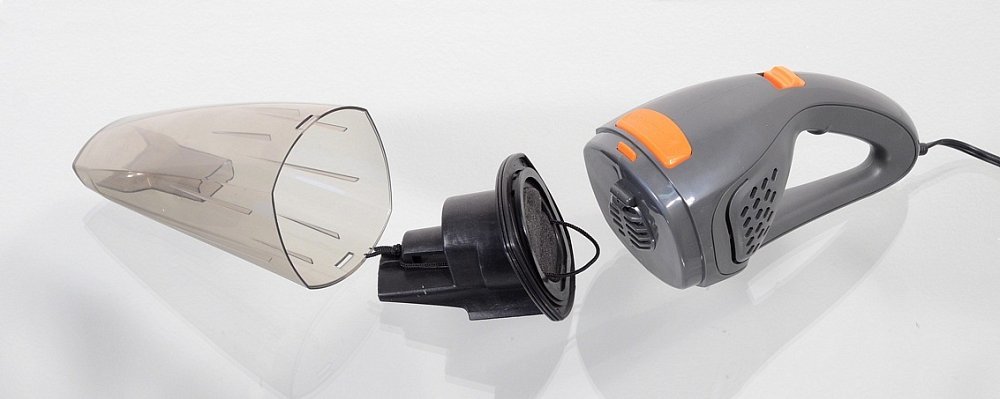 Vysavač do auta 12V, 3 hubice